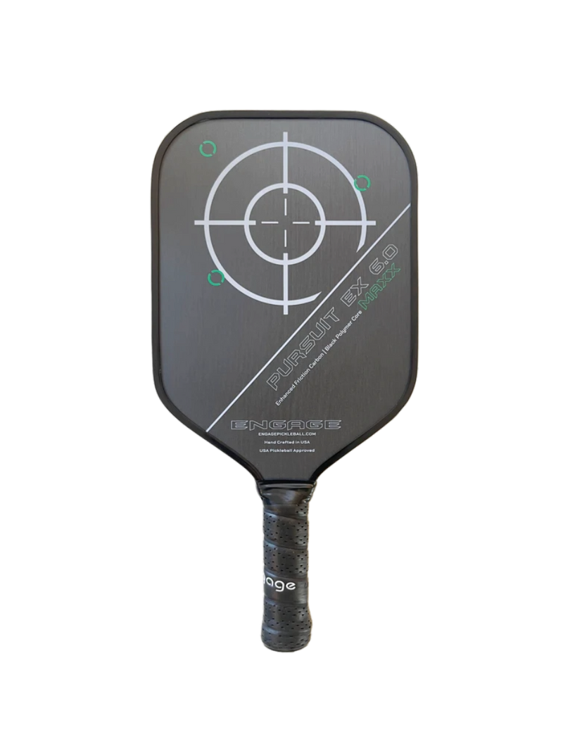 Engage Pickleball Pursuit MAXX EX 6.0 - Enhanced Friction Carbon - Standard