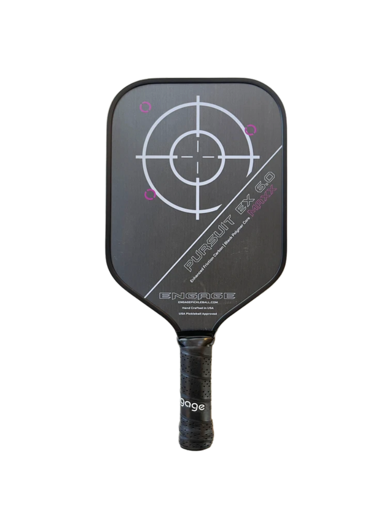 Engage Pickleball Pursuit MAXX EX 6.0 - Enhanced Friction Carbon - Standard