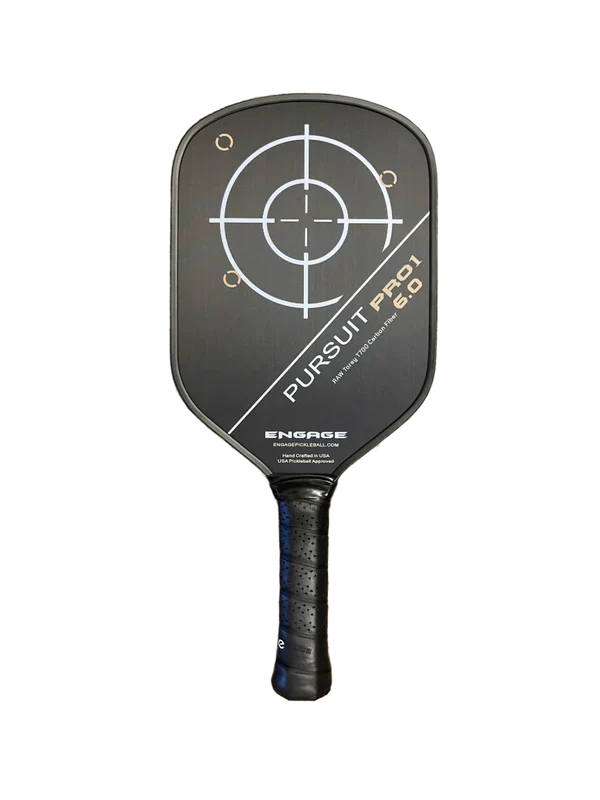 Engage Pickleball Pursuit Pro1 6.0 Power Series | Raw T700 Carbon Fiber