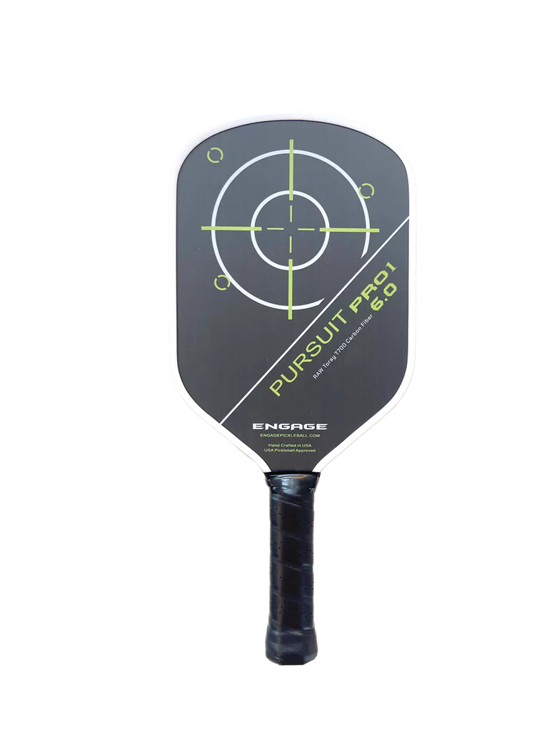 Engage Pickleball Pursuit Pro1 6.0 Power Series | Raw T700 Carbon Fiber