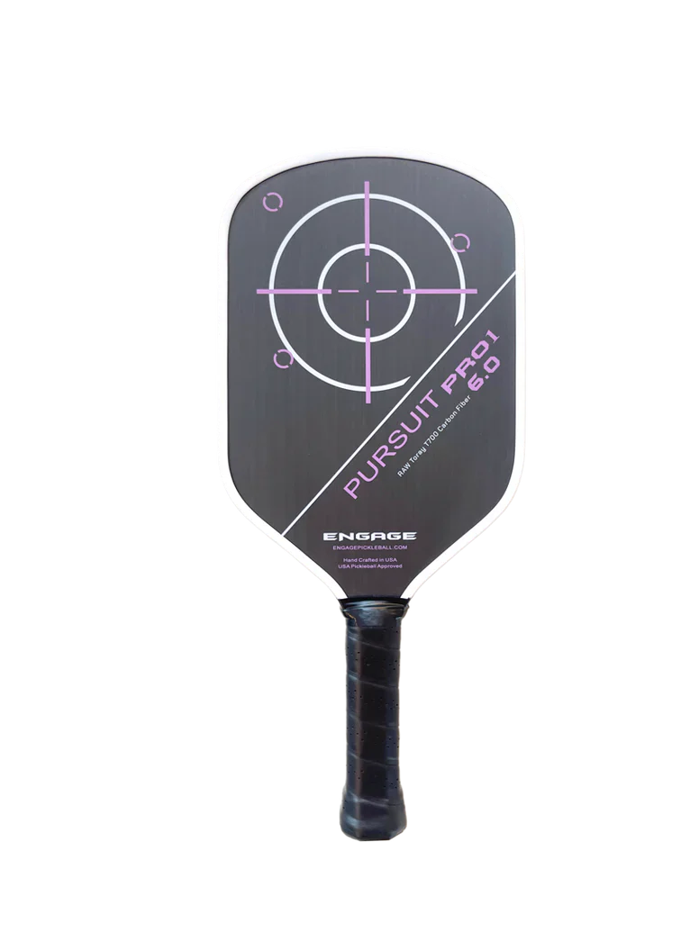 Engage Pickleball Pursuit Pro1 6.0 Power Series | Raw T700 Carbon Fiber