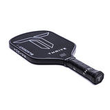 Thrive Blackout 16mm (POWER SERIES) Pickleball Paddle - Includes head cover, lead weights, key chain, and weight card