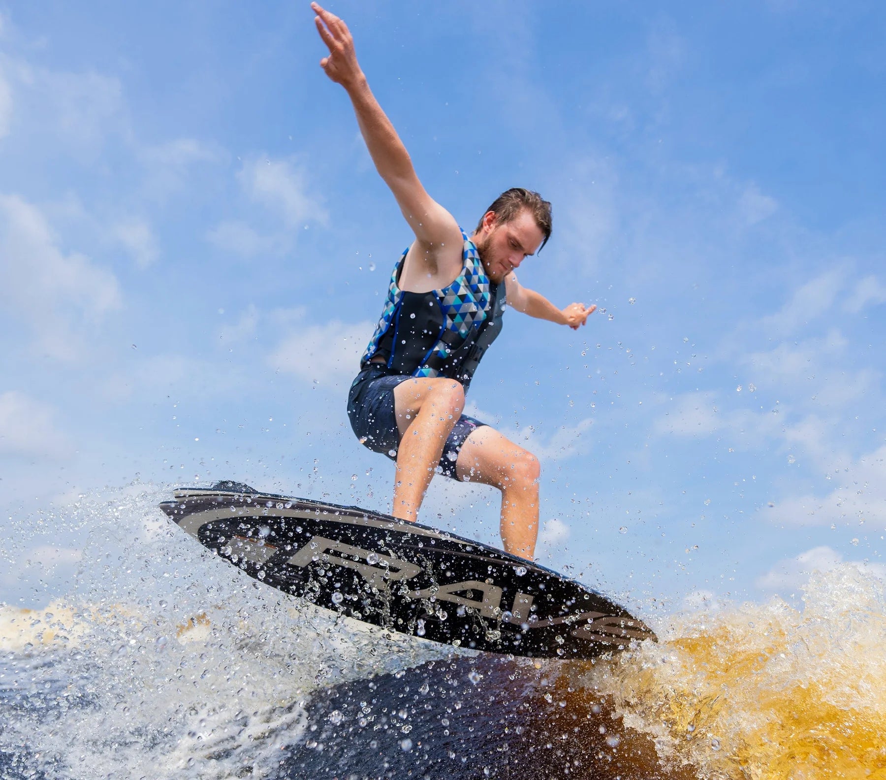 Rave Sports Fractal Wake Surf Board