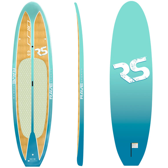 Rave Sports Caribbean Blue Shoreline Stand-Up Paddle Board