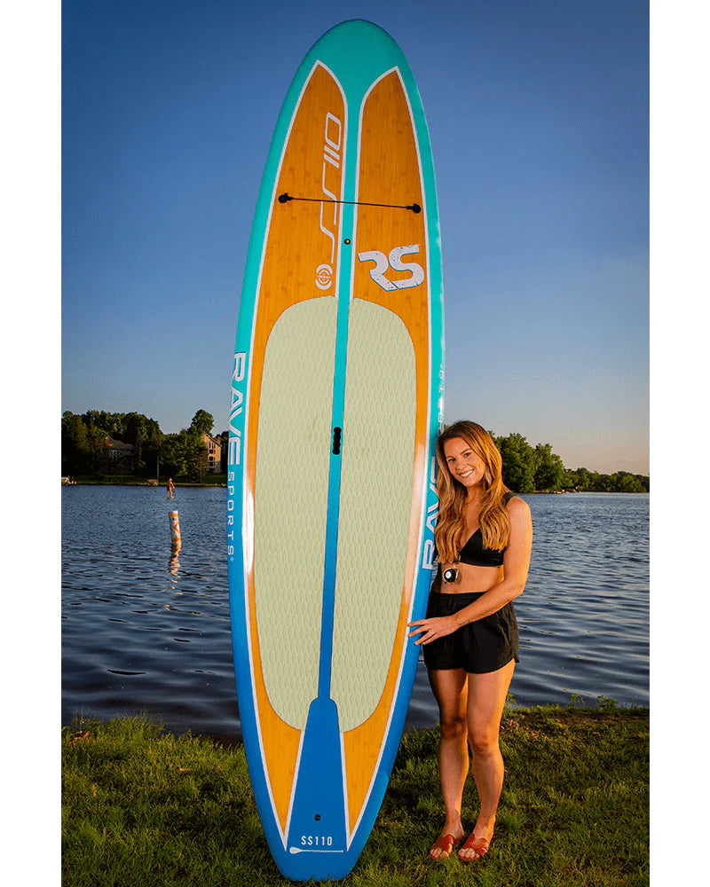 Rave Sports Caribbean Blue Shoreline Stand-Up Paddle Board