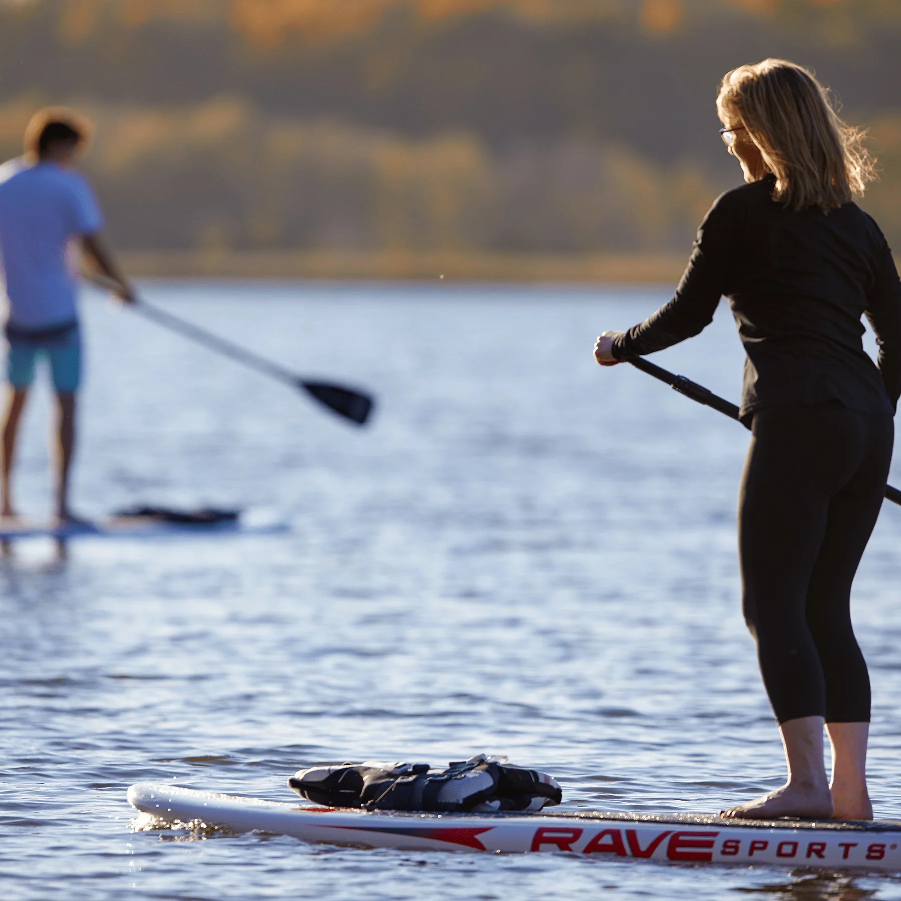 Rave Sports Camo Blue Shoreline Stand-Up Paddle Board