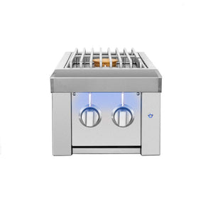 American Made Grills Estate Double Side Burner - Natural Gas & Propane