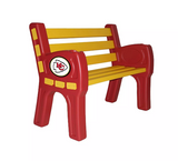 Imperial Kansas City Chiefs Park Bench