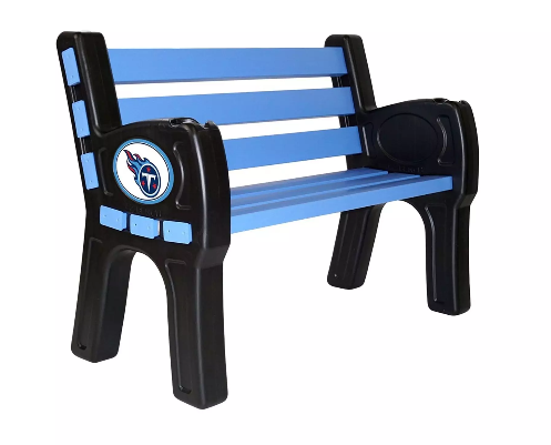 Imperial Tennessee Titans Park Bench