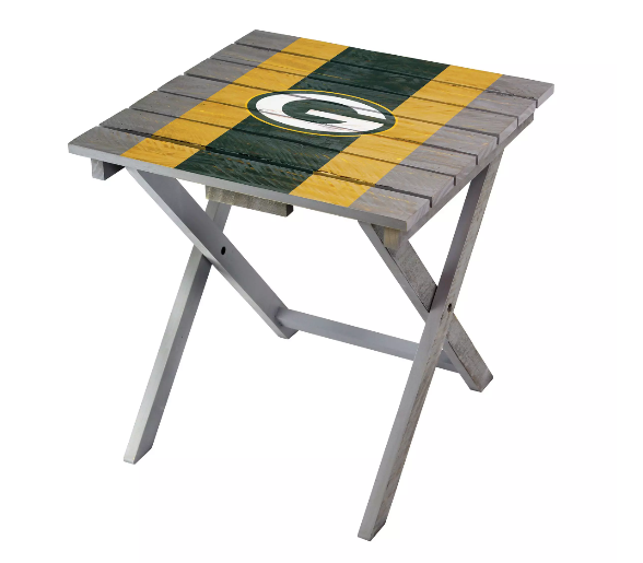 Imperial Green Bay Packers Folding Adirondack Table