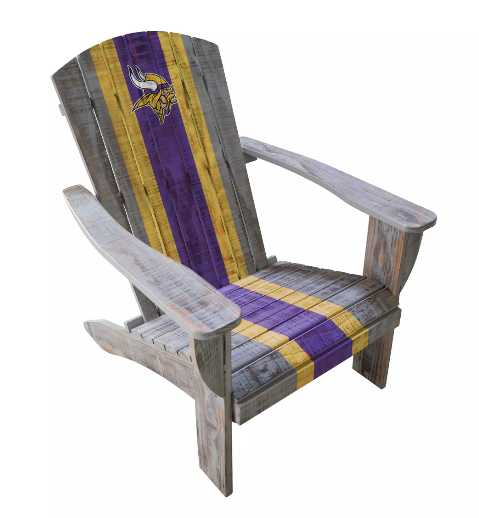 Imperial Minnesota Vikings Wood Adirondack Chair