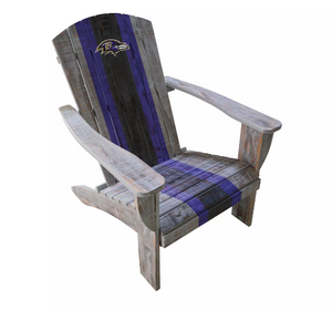 Imperial Baltimore Ravens Wood Adirondack Chair