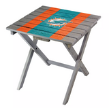 Imperial Miami Dolphins Folding Adirondack Table