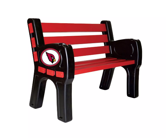 Imperial Arizona Cardinals Park Bench