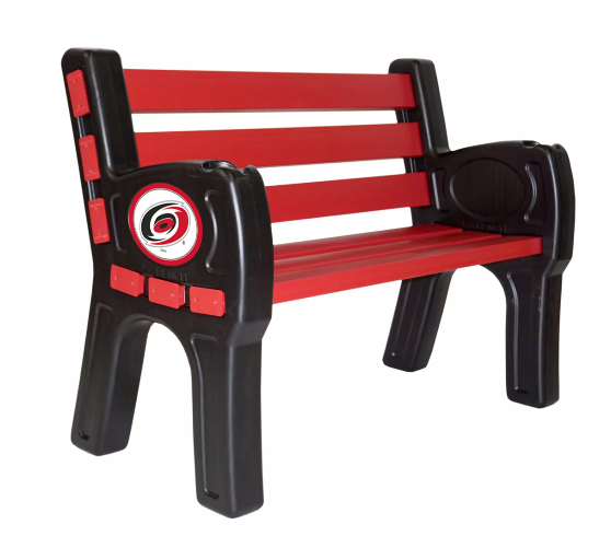 Imperial Carolina Hurricanes Park Bench