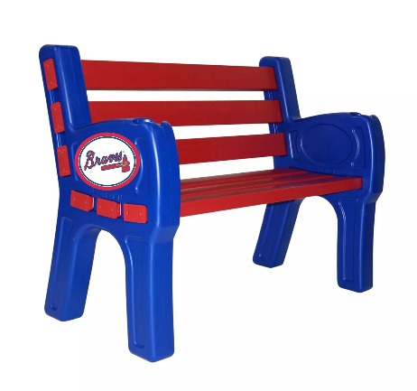 Imperial Atlanta Braves Park Bench