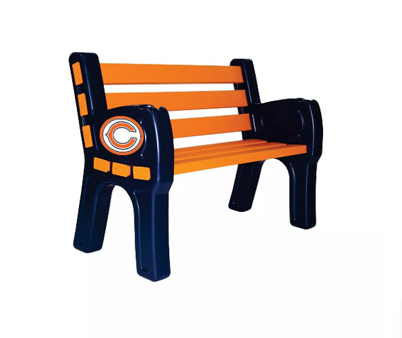 Imperial Chicago Bears Park Bench