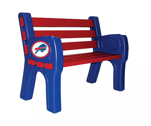 Imperial Buffalo Bills Park Bench