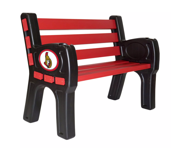 Imperial Ottawa Senators Park Bench