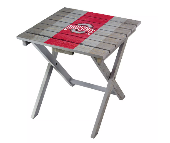 Imperial Ohio State Folding Adirondack Table