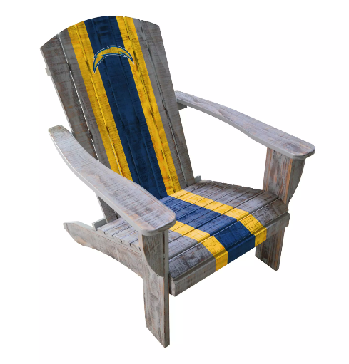 Imperial Los Angeles Chargers Wood Adirondack Chair