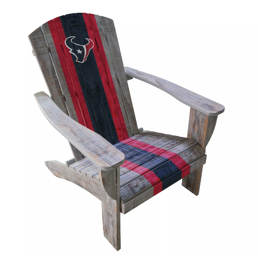 Imperial Houston Texans Wood Adirondack Chair