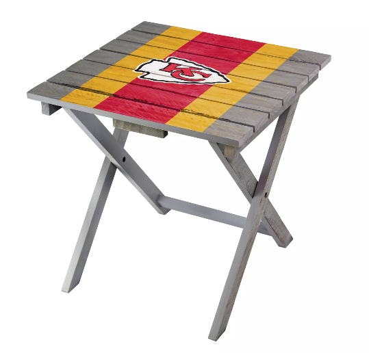 Imperial Kansas City Chiefs Folding Adirondack Table