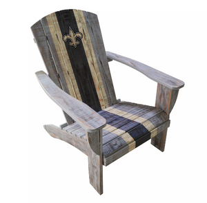 Imperial New Orleans Saints Wood Adirondack Chair