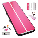 B2B 20' Inflatable Gymnastics 4" Pink Track Tumbling Mat