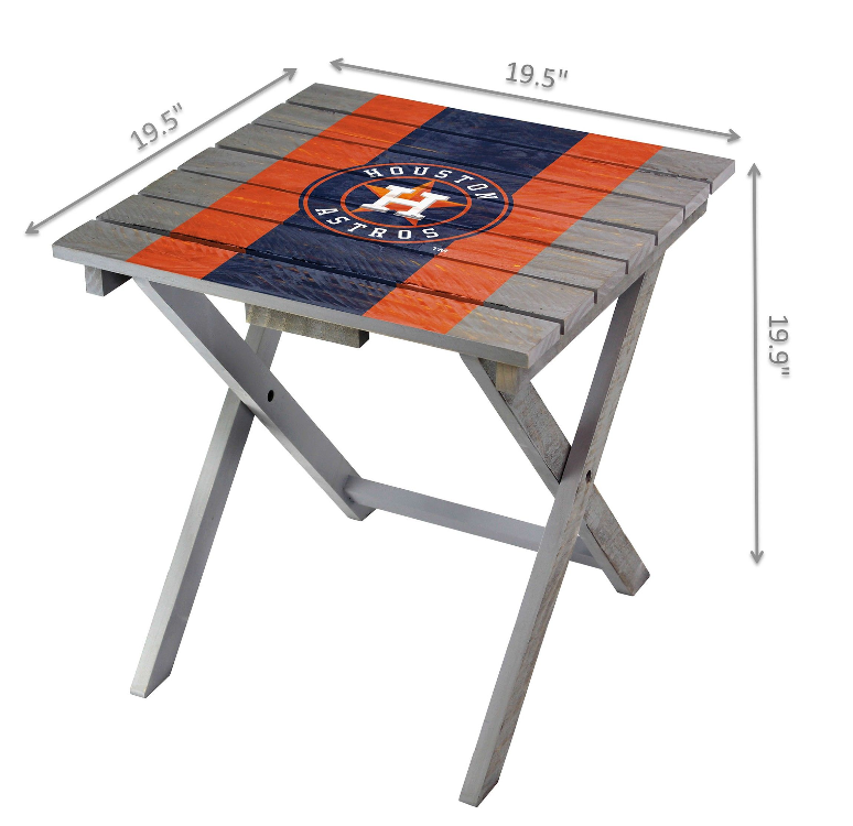 Imperial Houston Astros Folding Adirondack Table