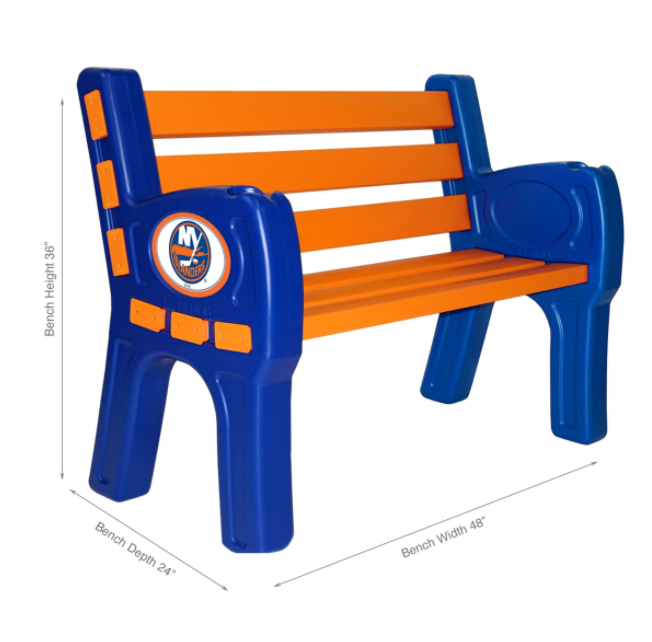 Imperial New York Islanders Park Bench