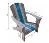 Imperial Detroit Lions Wood Adirondack Chair