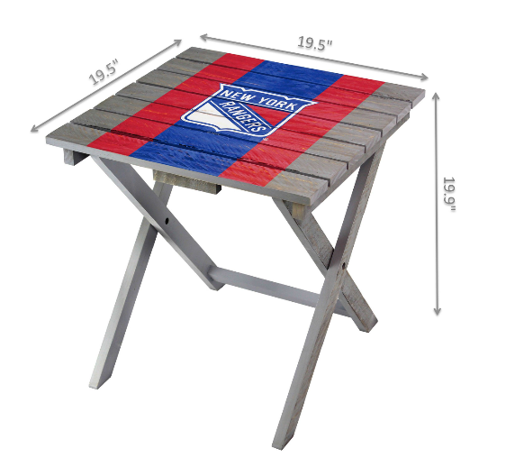 Imperial New York Rangers Folding Adirondack Table