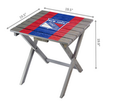 Imperial New York Rangers Folding Adirondack Table