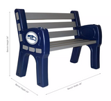 Imperial Seattle Seahawks Park Bench