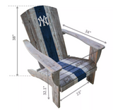 Imperial New York Yankees Wood Adirondack Chair