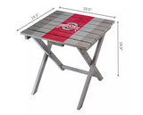 Imperial Ohio State Folding Adirondack Table