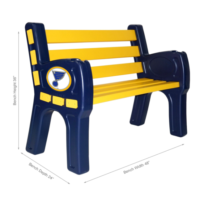 Imperial St. Louis Blues® Park Bench