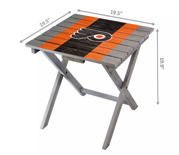 Imperial Philadelphia Flyers Folding Adirondack Table