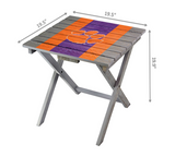 Imperial Clemson University Folding Adirondack Table