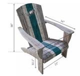 Imperial Philadelphia Eagles Wood Adirondack Chair