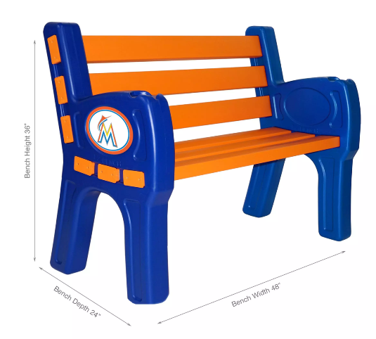 Imperial Miami Marlins Park Bench