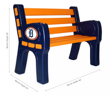 Imperial Detroit Tigers Park Bench