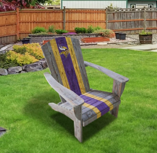 Imperial Minnesota Vikings Wood Adirondack Chair