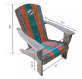 Imperial Miami Dolphins Wood Adirondack Chair