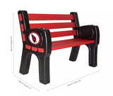 Imperial Arizona Cardinals Park Bench