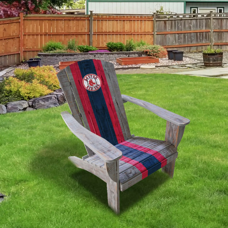 Imperial Boston Red Sox Wood Adirondack Chair