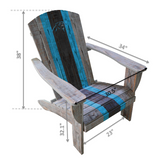 Imperial Carolina Panthers Wood Adirondack Chair