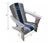 Imperial Dallas Cowboys Wood Adirondack Chair