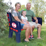 Imperial Cleveland Indians Park Bench